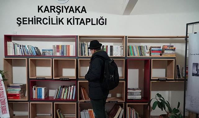 Karşıyaka Şehircilik Kitaplığı&#039;na anlamlı açılış