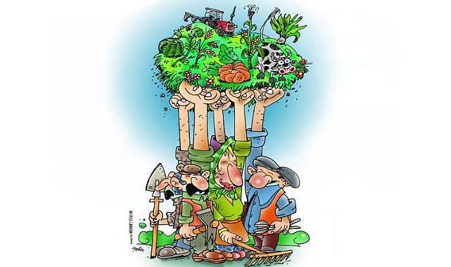 &quot;Köylünün Örgütlü Gücü Kooperatif&quot; temalı 2. Ulusal Karikatür Yarışması için başvurular başladı