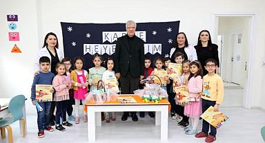 Nar Çiçekleri'nde karne sevinci yaşandı