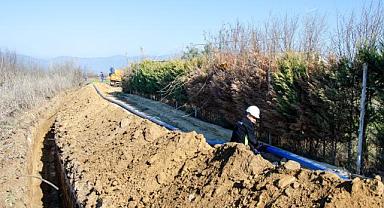 Ödemiş'in İlkurşun mahallesine yeni su hattı