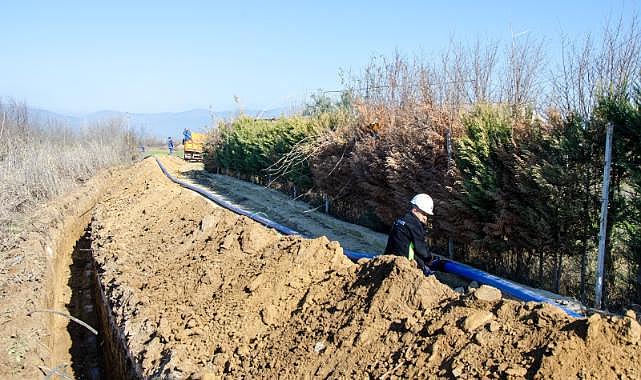 Ödemiş&#039;in İlkurşun mahallesine yeni su hattı