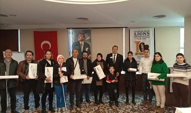 Uluslararası Lions Dernekleri&#039;nden “Beyaz Baston Görme Engelliler Haftası” etkinliği