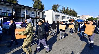 71 kişilik ilk ekip yola çıktı