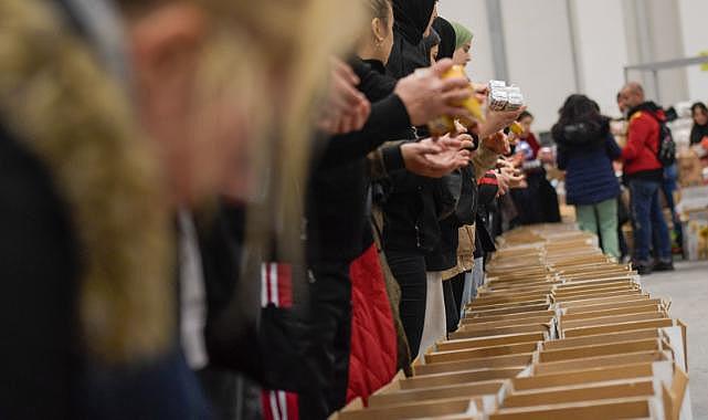 Afet bölgesi için destek 54 milyon lirayı aştı