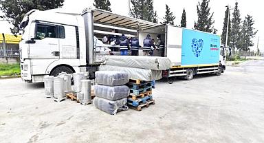 Afet bölgesine yardımlar 65 milyon lirayı aştı