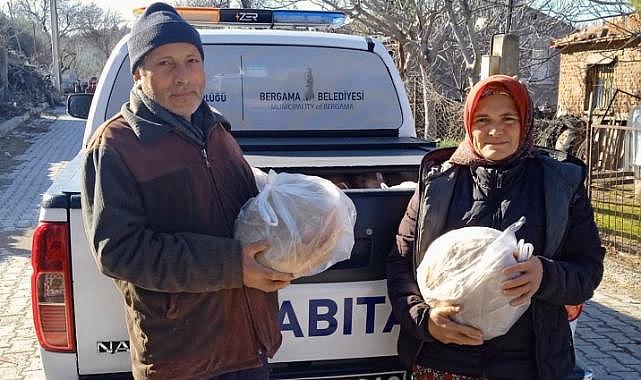 Asrın felaketinde, Bergama tek yürek oldu