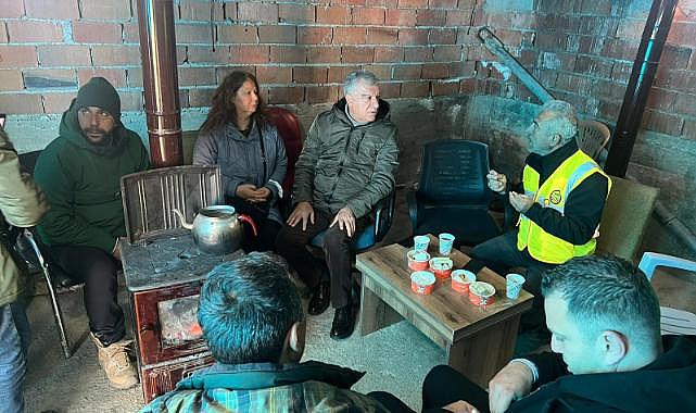 Başkan Engin&#039;den deprem bölgesine ziyaret