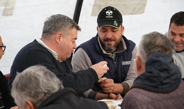 Başkan Oran sanayi esnafı ile kahvaltıda bir araya geldi Oran; “El ele, omuz omuza mücadele edeceğiz”