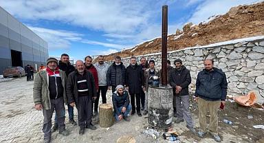 Başkan Sandal, afet bölgesinde!