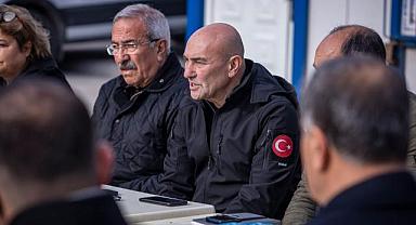 Başkan Soyer, Osmaniye'de basın toplantısı düzenledi "200 haneli konteyner kent kuruyoruz"