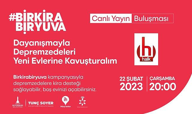 &quot;Bir Kira Bir Yuva&quot; kampanyası Halk TV&#039;de milyonlara ulaşacak