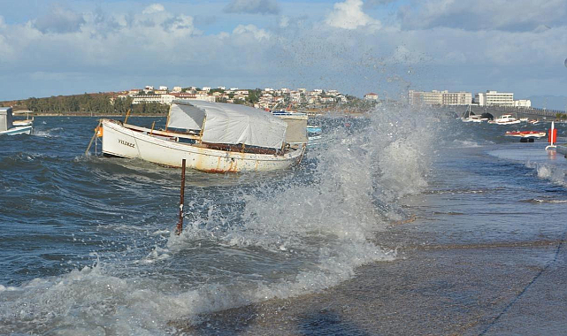 Ege için sarı uyarı: Fırtınaya dikkat