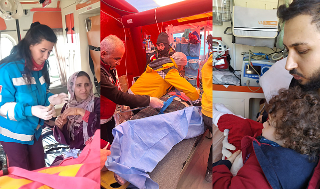 Eşrefpaşa Hastanesi&#039;nden deprem bölgesine takviye ekip