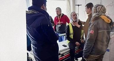 Haluk Levent yardım götürürken kaza geçirdi