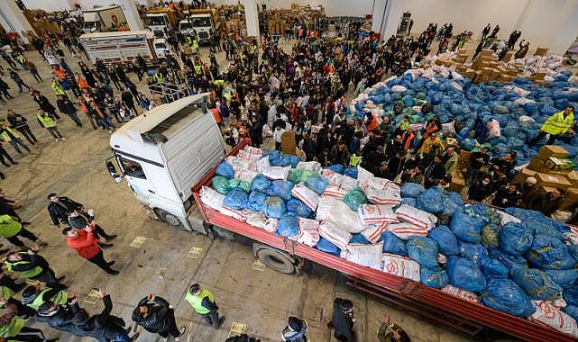 Havadan, karadan, denizden kesintisiz destek