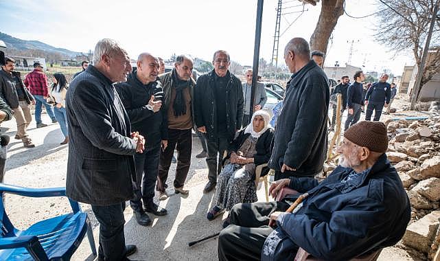 İzmir Büyükşehir Belediyesi Acil Çözüm Ekipleri Osmaniye&#039;de