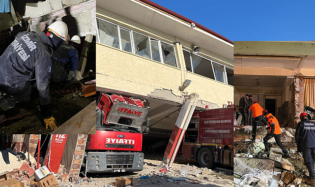 İzmir Büyükşehir Belediyesi ekipleri Hatay&#039;da arama kurtarma çalışmalarına devam ediyor