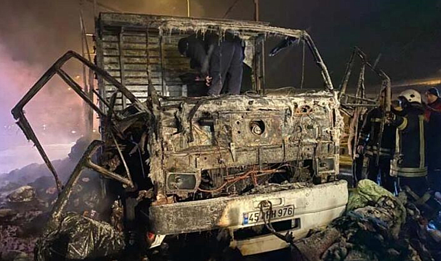 İzmir Erzurumlular Derneği&#039;nin yardımı yolda yandı