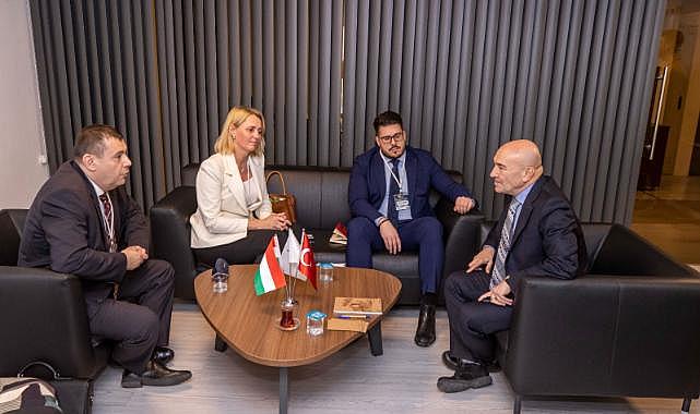 Macaristan İstanbul Başkonsolosu Başkan Soyer&#039;i ziyaret etti