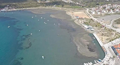 Sığacık'ta sular çekiliyor: Yurttaşlar tedirgin!