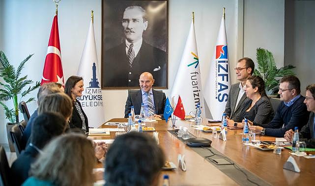 Soyer AB heyetini ağırladı &quot;Her konuda işbirliğine hazırız&quot;