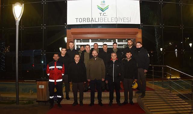Torbalı Belediyesi’nden Hatay’a 2. ekip