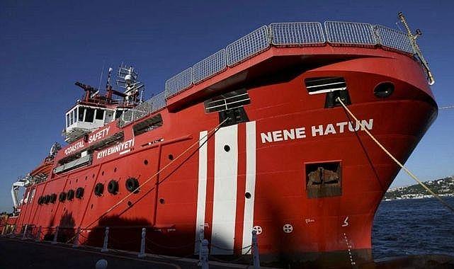 Türkiye&#039;nin İlk Acil Müdahale Gemisi Nene Hatun yola çıktı!