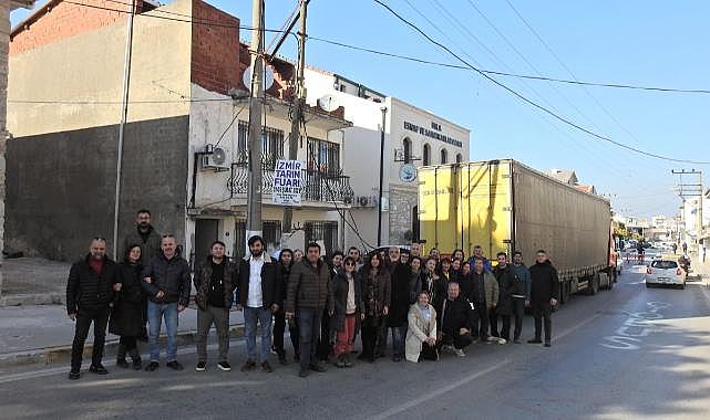 Urla Kent Konseyinden Altıncı Tır Yola Çıktı