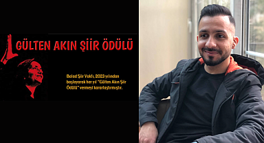 2023 Gülten Akın Şiir Ödülü Fırat Baytak'ın