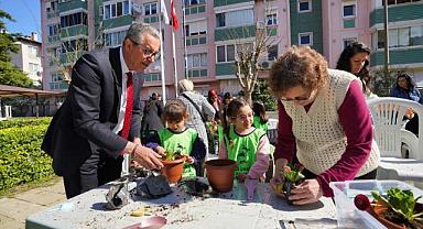 Ata Evi'nde fidanlar ile çınarlar buluştu