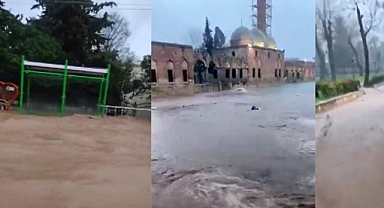 Balıklıgöl sel suyuyla doldu