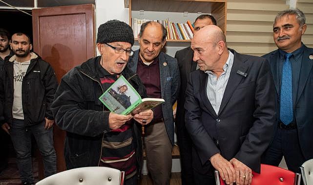 Başkan Soyer usta edebiyatçıyı ölüm yıl dönümünde doğduğu köyde andı