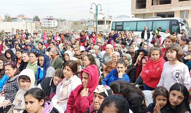 Çadır kentte 8 Mart kutlaması