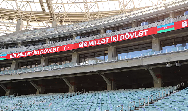 Bakü&#039;de Depremzede Vatandaşlarımıza Destek Maçı!