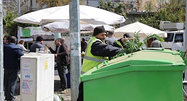Efes Selçuk'ta pazar atıkları kompost gübreye dönüştürülücek