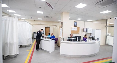Eşrefpaşa Hastanesi'nin yenilenen acil servisi hizmete başladı