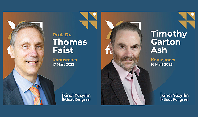 İkinci Yüzyılın İktisat Kongresi&#039;ne dünyaca ünlü konuşmacılar damga vuracak