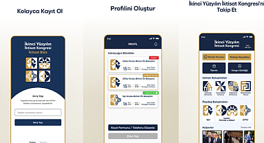 İkinci Yüzyılın İktisat Kongresi'nin mobil uygulaması yayında