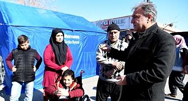 Kahramanmaraş'ta engelli çocuklara Bornova Belediyesi'nden özel destek