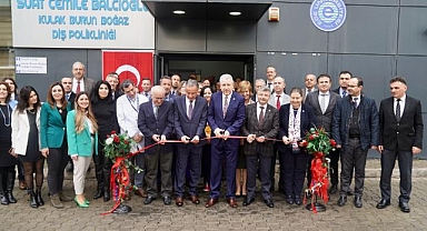 Karşıyaka'da Ege Üniversitesi Tıp Fakültesi KBB Polikliniği açıldı