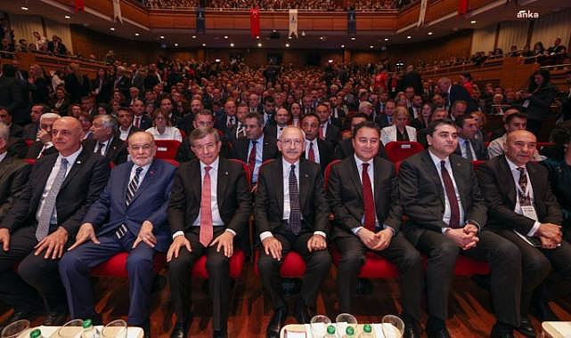 Millet İttifakı başkanları, İkinci Yüzyılın İktisat Kongresi için İzmir&#039;de buluştu