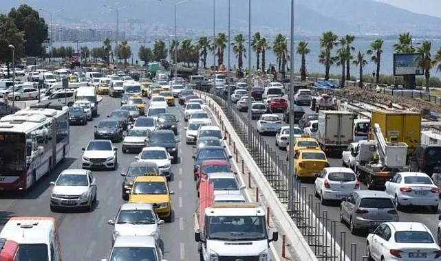 TÜİK açıkladı: İşte İzmir&#039;in trafik raporu!