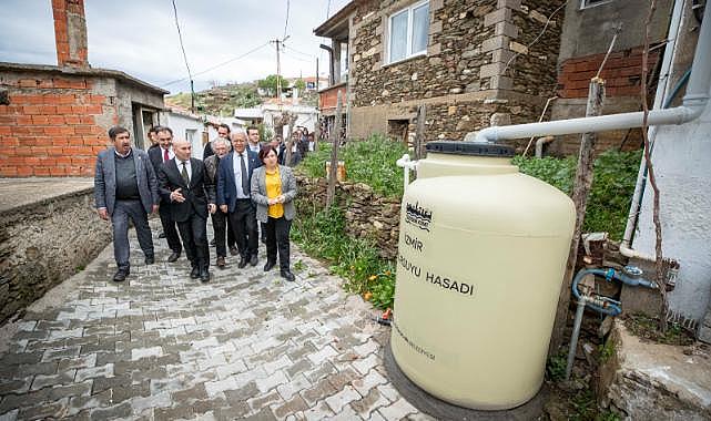 Türkiye&#039;nin yağmur toplayan ilk köyü İzmir&#039;de