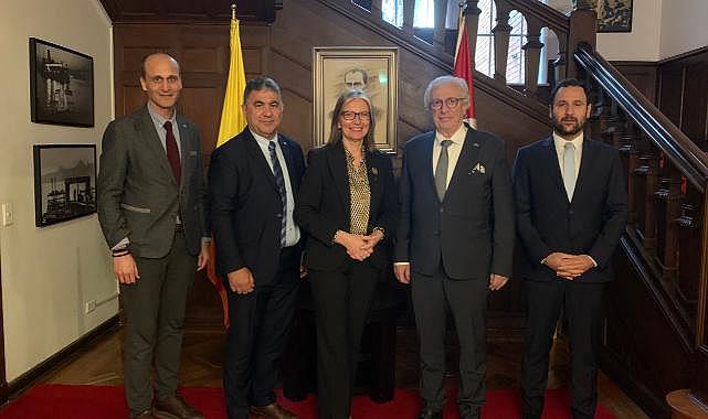 Türkiye ve Kolombiya aralarındaki ticareti 5 milyar dolara çıkaracak ilk büyük buluşma gerçekleşti