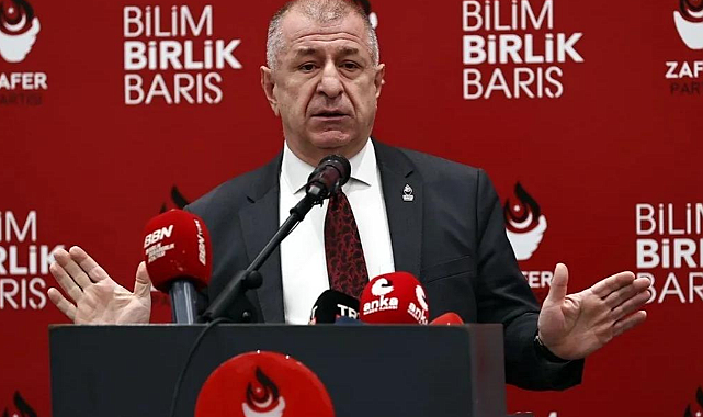 Ümit Özdağ &#039;Ata İttifakı&#039;nın cumhurbaşkanı adayını açıkladı