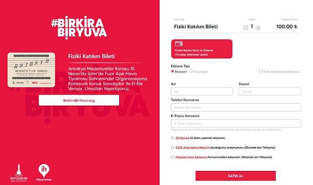 Antakya Medeniyetler Korosu&#039;ndan Bir Kira Bir Yuva konseri