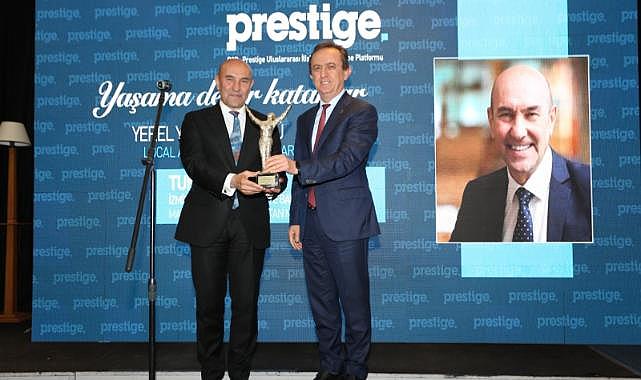 Başkan Soyer&#039;e Yaşama Değer Katanlar Ödülü