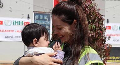 Deprem bölgesine moral ziyareti