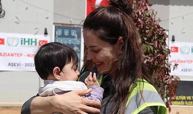 Deprem bölgesine moral ziyareti