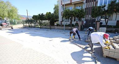 Efes Selçuk'ta Çalışmalar Sürüyor, Cumhuriyet Mahallesi'nde Yollar Yenileniyor